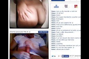 Chatroulette - mellek és seggfej flash