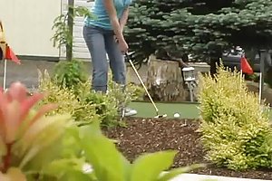 Nyilvános meztelenség peewee golf